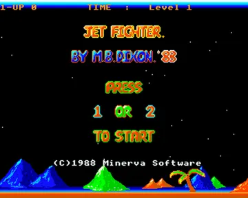 Jet Fighter (1988)(MB Dixon) screen shot title